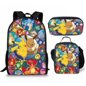 Sac à Dos Pokémon Pikachu & Evoli