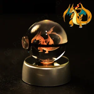 Pokéball Lumineuse Méga Dracaufeu Y