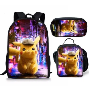 Sac à Dos Détective Pikachu 3D