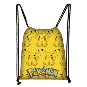 Sac Pokémon Pikachu Assis