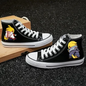 Chaussures Pokémon Pikachu x Naruto - Noir