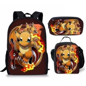 Sac à Dos Pokémon Salamèche Evolutions