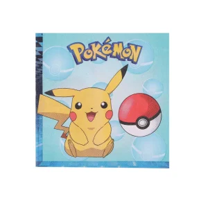 Serviettes Anniversaire Pokémon