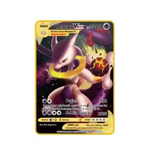 Carte Black-Gold Pokémon Mewtwo Vmax