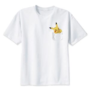 T-Shirt Pikachu Joyeux Poche