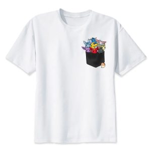 T-Shirt Évolutions d'Évoli Poche