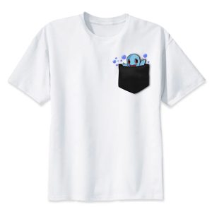 T-Shirt Carapuce Bulles Poche
