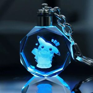 Porte-Clé Lumineux Pikachu Heureux