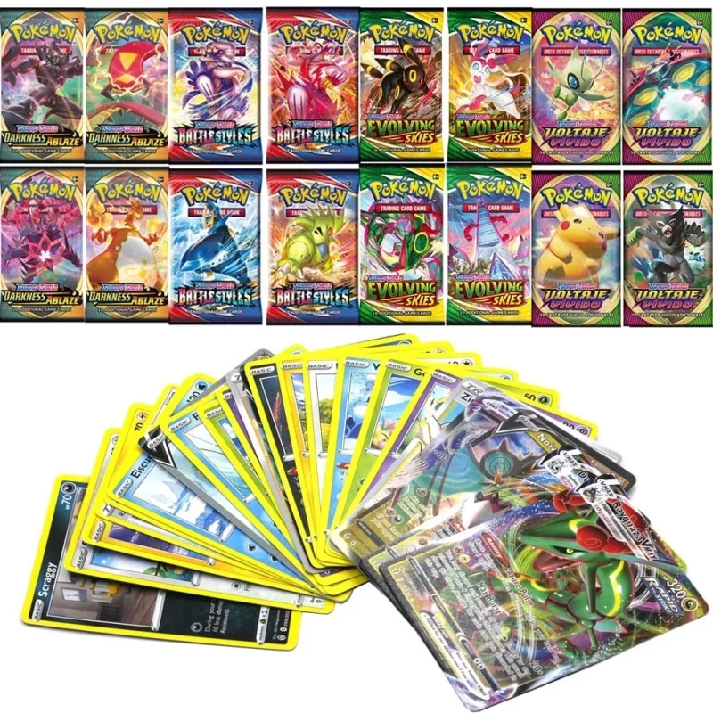 Boosters Pokémon Écarlate et Violet Force Temporelle - 4 Packs – Image 7