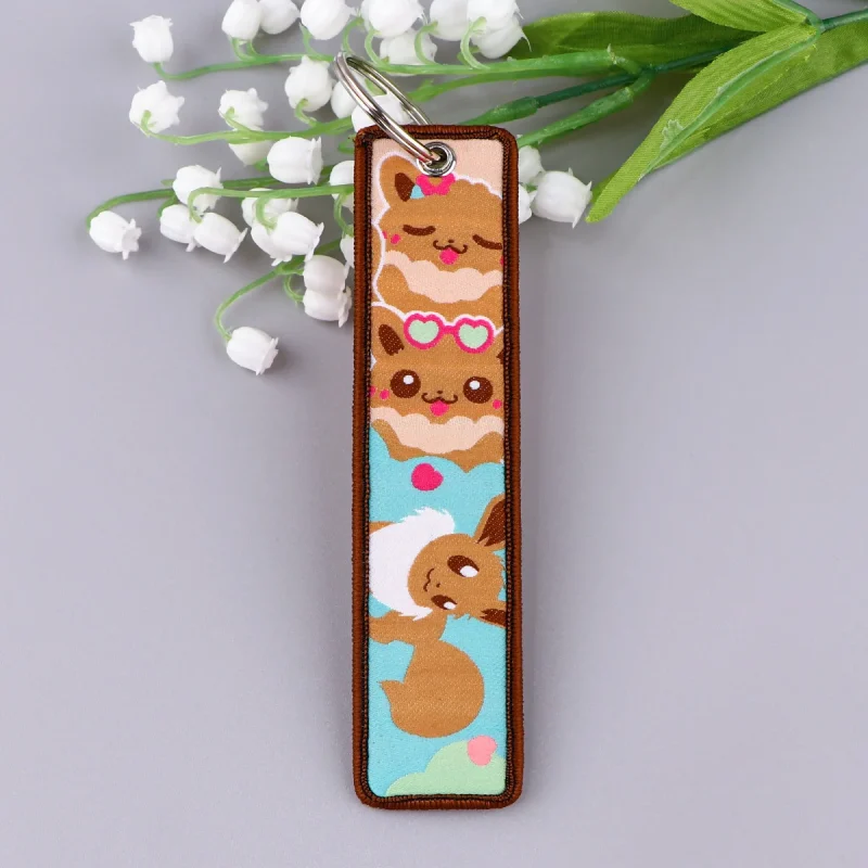Porte-Clé Tissu Evoli Kawaii – Image 6