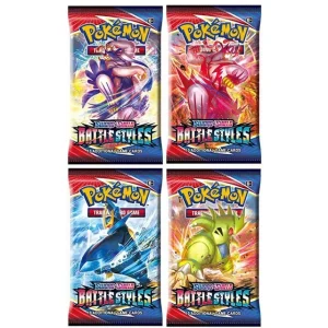 Booster Pokémon Styles de Combat - 4 Packs