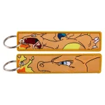 Porte-Clé Tissu Dracaufeu