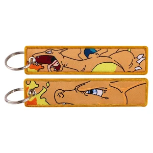 Porte-Clé Tissu Dracaufeu