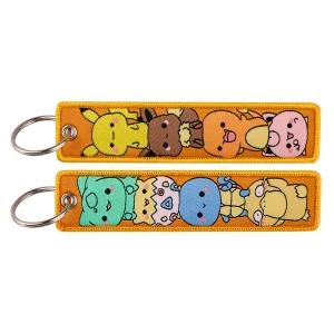 Porte-Clé Tissu Pokémon Kawaii