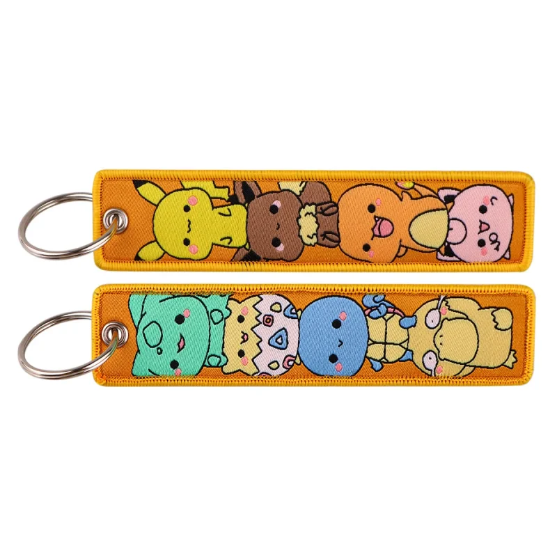 Porte-Clé Tissu Pokémon Kawaii