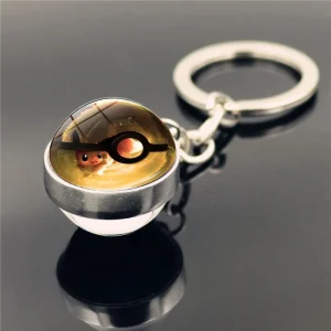 Porte-Clé Pokéball Evoli Capturé