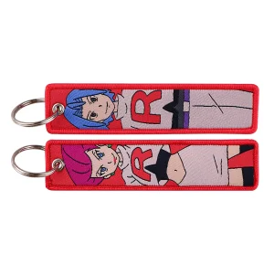 Porte-Clé Tissu Team Rocket