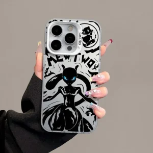Coque iPhone Mewtwo Ultime - Mewtwo Blanc