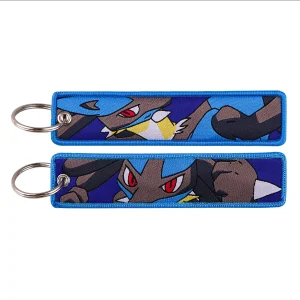 Porte-Clé Tissu Lucario