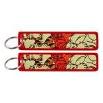 Porte-Clé Tissu Goupix & Arcanin