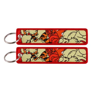 Porte-Clé Tissu Goupix & Arcanin